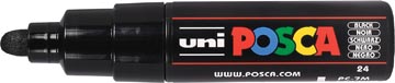 Uni POSCA paintmarker PC-7M, 4,5 - 5,5 mm, zwart