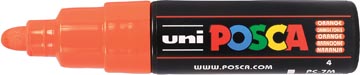 Uni POSCA paintmarker PC-7M, 4,5 - 5,5 mm, donkeroranje