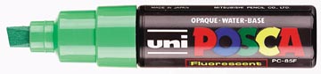Paintmarker pc-8k 8 mm fluo groen uni-posca