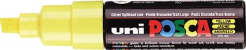 Uni POSCA marqueur peinture PC-8K, 8 mm, jaune