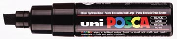 Paintmarker zwart uni-posca
