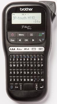 Brother systeme lettrage pth110 azerty