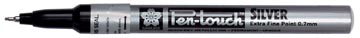 Marq pen-touch 0,7 ef argent