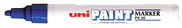 Uni marqueur px20 2,5 bleu