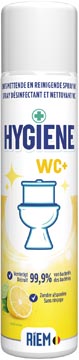 F.300 ml wc + toiletreiniger citroen parfum riem