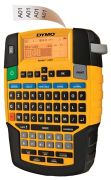 Dymo système de lettrage Rhino 4200, azerty