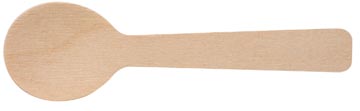 P.100 cuillere a cafe en bois 96 mm