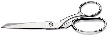 Westcott ciseaux à tissu Clauss, ft 21 cm, inox, pour tissu léger, blister de 1 pièce