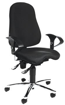 Bureaustoel topstar sitness 10 zwart topstar