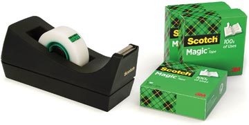 Scotch dev. noir incl 4roul