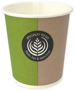 P.80 kartonnen drinkbekers coffee to go 100 ml