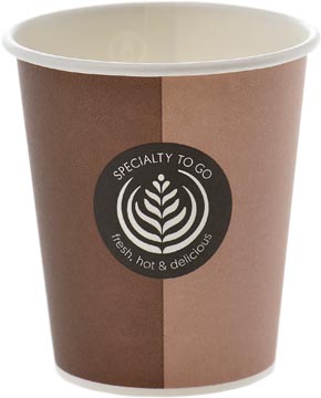 P.80 kartonnen drinkbekers coffee to go 200 ml