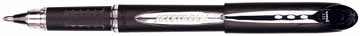 Uni-ball roller Jetstream noir, largeur de trait: 0,45 mm, écriture moyenne, bille 1 mm, grip en caout...