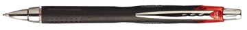 Uni-ball Jetstream roller, rétractable, largeur de trait 0,45 mm, rouge