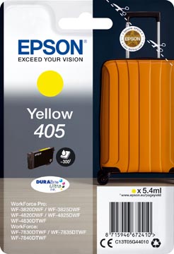 Epson cartouche d'encre 405, 300 pages, OEM C13T05G44010, jaune