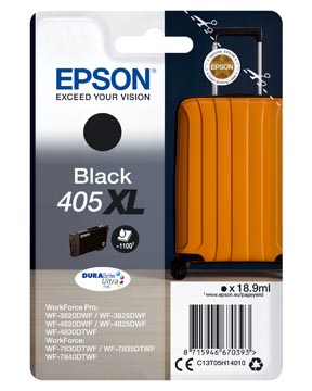 Epson cartouche d'encre 405XL, 1.100 pages, OEM C13T05H14010, noir