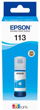 Epson bouteille d'encre 113, 6.000 pages, OEM C13T06B240, cyan