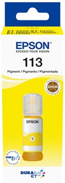 Epson bouteille d'encre 113, 6.000 pages, OEM C13T06B440, jaune