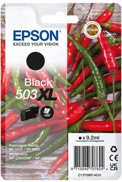 Epson inktcartridge 503XL, 550 pagina's, OEM C13T09R14010, zwart