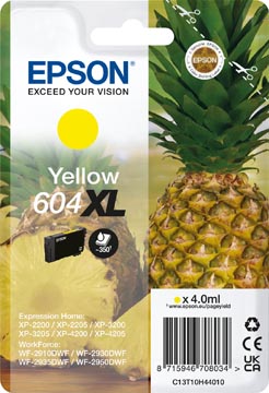 Inktcartridge 604 xl 350 pag geel epson