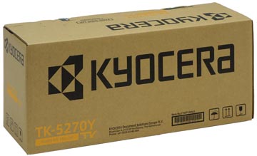 Kyocera toner TK-5270, 6.000 pagina's, OEM 1T02TVANL0, geel