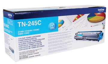 Brother toner, 2.200 pages, OEM TN-245C, cyan