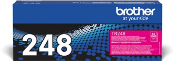 Brother toner, 1.000 pages, OEM TN-248M, magenta