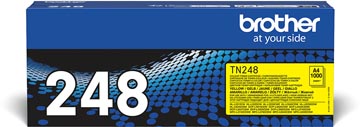 Brother toner, 1.000 pages, OEM TN-248Y, jaune