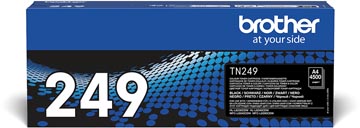 Brother toner, 4.000 pages, OEM TN-249BK, noir
