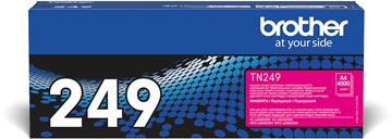 Brother toner, 4.000 pages, OEM TN-249M, magenta