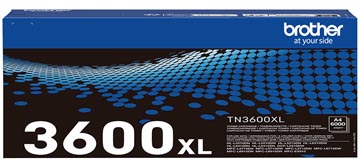 Brother toner tn-3600xl 6000 pagina's zwart