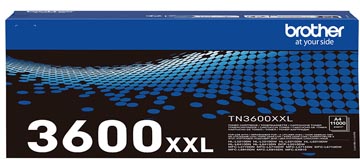 Brother toner tn-3600xxl 11000 pagina's zwart