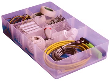 Diviseur avec 7 compartiments pour 9l transparent really useful box