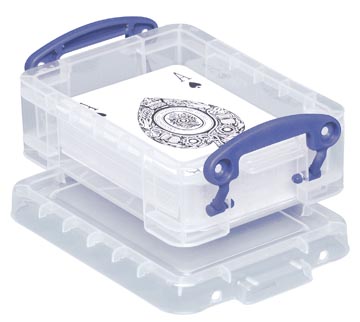 Opbergdoos 0,2l 120 x 85 x 45 mm transparant really useful box