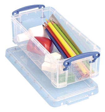 Opbergdoos 0,9l 220 x 100 x 70 mm transparant really useful box