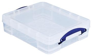 Opbergdoos 11l 450 x 350 x 120 mm transparant really useful box