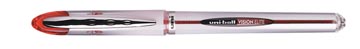 Uni Ball Vision Elite 200 roller, largeur de trait: 0,6 mm, bille 0,8 mm, rouge