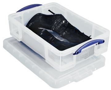 Opbergdoos 24,5l 600 x 400x 155 mm transparant really useful box 