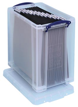 Boite de rangement 25l transparent really useful box