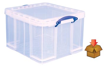 Opbergdoos 42l 520 x 440 x 310 mm transparant really useful box
