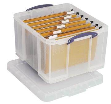 Opbergdoos 42l 520 x 440 x 310 mm transparant really useful box