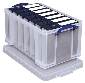 Opbergdoos 48l 600 x 400 x 315 mm transparant really useful box