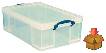 Opbergdoos 50l 710 x 440 x 230 mm transparant really useful box