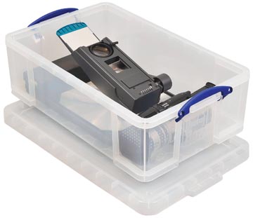 Opbergdoos 50l 710 x 440 x 230 mm transparant really useful box