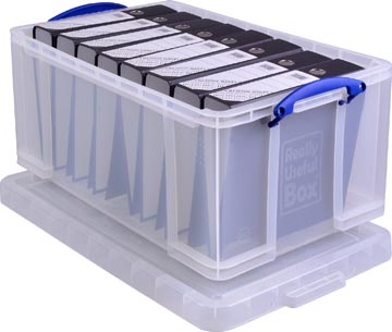 Opbergdoos 64l 710 x 440 x 310 mm transparant really useful box