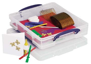 Boite de rangement 7l transparent really useful box