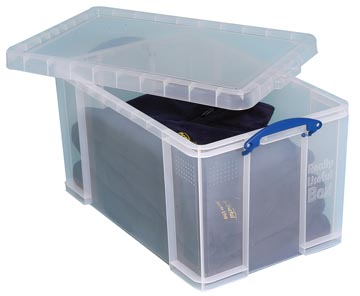 Opbergdoos 84l 710 x 440 x 380 mm transparant really useful box