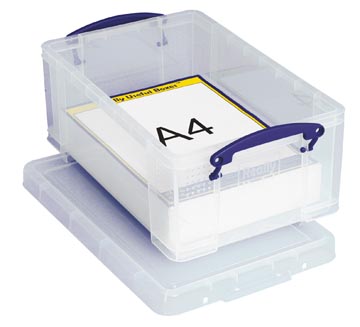 Boite de rangement 9l transparent really useful box