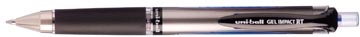 Uni-ball roller Signo Gel Impact RT, pointe large, bleu