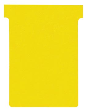 P.100 planbordfiches valrex index 3 format: 120 x 92 mm geel nobo